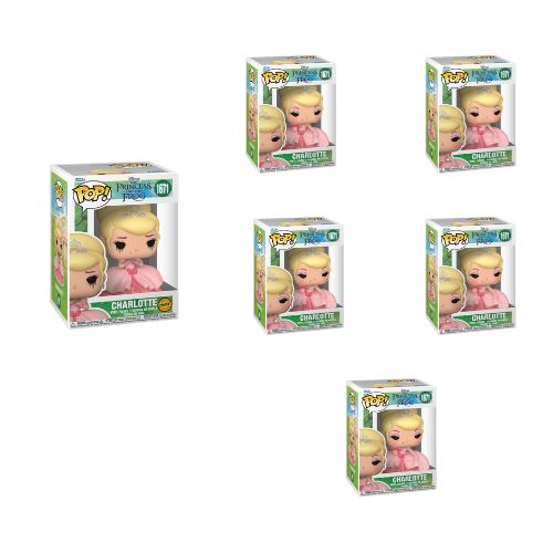 Funko POP! Disney: The Princess and the Frog - Charlotte 1671 Chase Exclusive 5 + 1