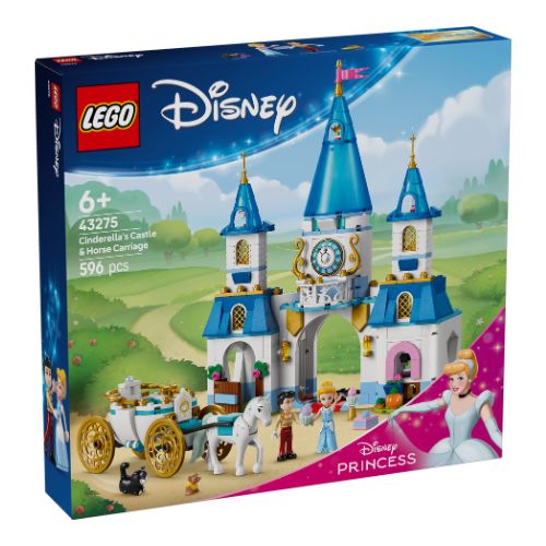 LEGO Disney - Castello e carrozza di Cenerentola