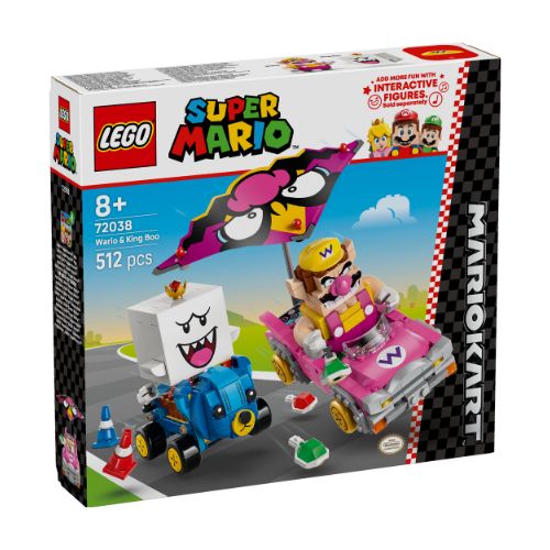 LEGO Super Mario - Mario Kart™ – Wario e Re Boo