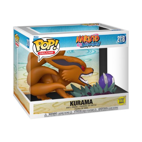 Funko POP! Deluxe: Naruto Shippuden - Kurama 2118 Glows in the Dark