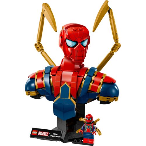 Busto di Iron Spider-Man - LEGO Marvel