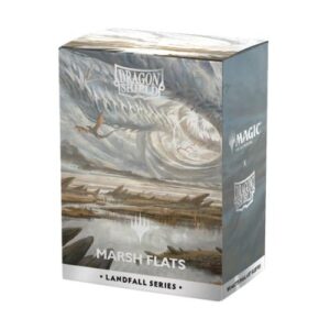 Dual Matte Art Sleeves Standard - Landfall Series - Marsh Flats - (100) Dragon Shield