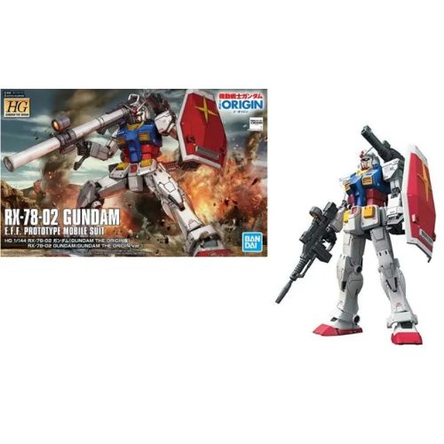High Grade - RX-78-2 Gundam (Gundam The Origin Ver.) - Model Kit 1/144 - MK58929 - Gundam