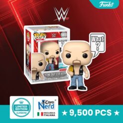 Funko POP! WWE: "Stone Cold" Steve Austin 185 Limited Edition ESCLUSIVA COVO DEL NERD 9500 PEZZI