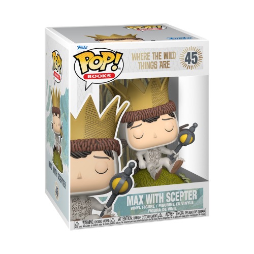Funko POP! Plus: Where the Wild Things Are - Max with Scepter 45