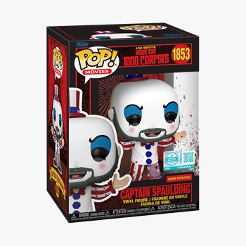 Funko POP! Movies: A Rob Zombie Film House of 1000 Corpse - Captain Spaulding 1850 Limited Edition - Esclusiva Covo del Nerd