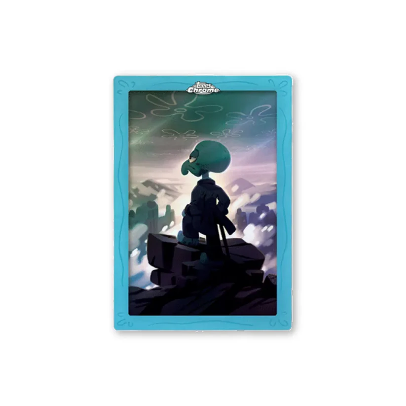 2025 Topps Chrome Spongebob - Hobby Box da 12 Bustine da 5 carte - immagine 6