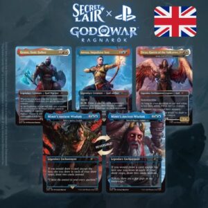 God of War: Ragnarok Secret Lair X Playstation Nonfoil Magic The Gathering - ENG
