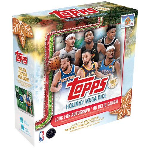 NBA Topps 2025/26 Holiday Basketball - MEGA Box