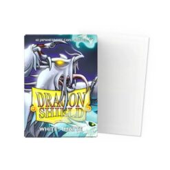 Matte White Sleeves - Dragon Shield Japanese (60)