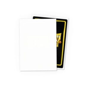 Matte White Sleeves - Dragon Shield Japanese (60)