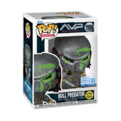 Funko POP! Movies: Alien Vs Predator Requiem – Bull Predator 1999 Limited Edition Glow in the Dark Esclusiva