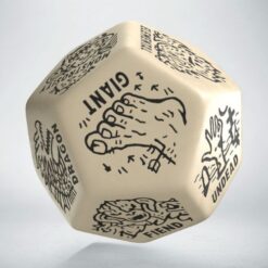 Monster Generator Die: Beige&Black - Q-Workshop