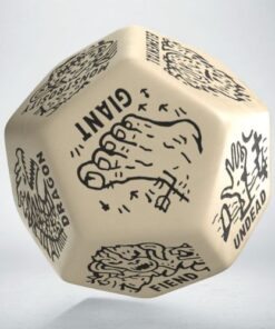 Monster Generator Die: Beige&Black - Q-Workshop