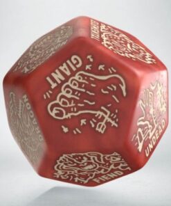 Monster Generator Die: Red&Beige - Q-Workshop