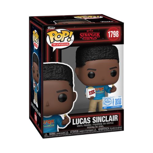 Funko POP! Television: Stranger Things - Lucas Sinclair 1798 Limited Edition Esclusiva