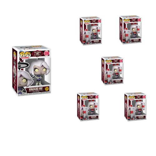 Funko POP! Animation: Hazbin Hotel – Vaggie Angel Form 2240 Chase Exclusive 5 + 1