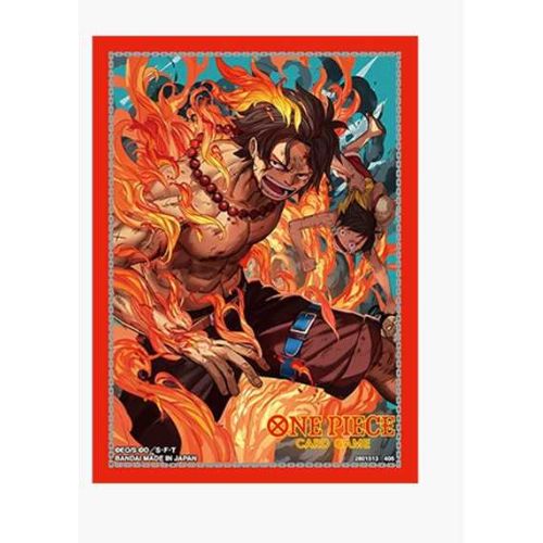 Standard Portgas D. Ace One Piece Card Game Official Sleeve (70 Sleeves)