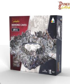 Demonic Caves PrismaCast™ Pre-Painted Terrain