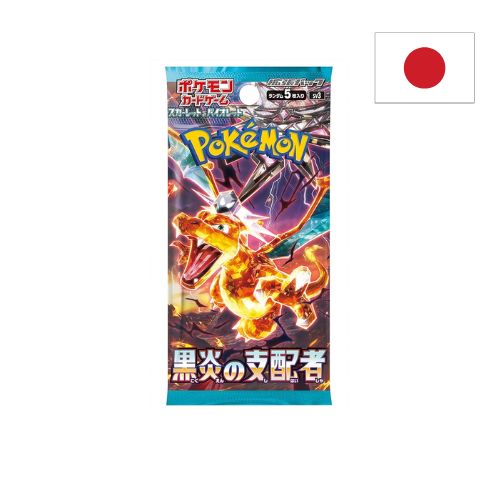 Pokemon TGC Ruler of the Black Flame sv3 Box 10 Buste - JAP