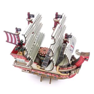 Diy Puzzle Boat - One Piece - Wa-Gu-Mi Red Force