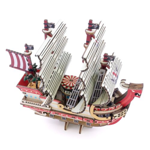Diy Puzzle Boat - One Piece - Wa-Gu-Mi Red Force