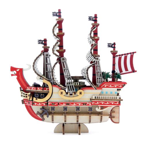 Diy Puzzle Boat - One Piece - Wa-Gu-Mi Red Force