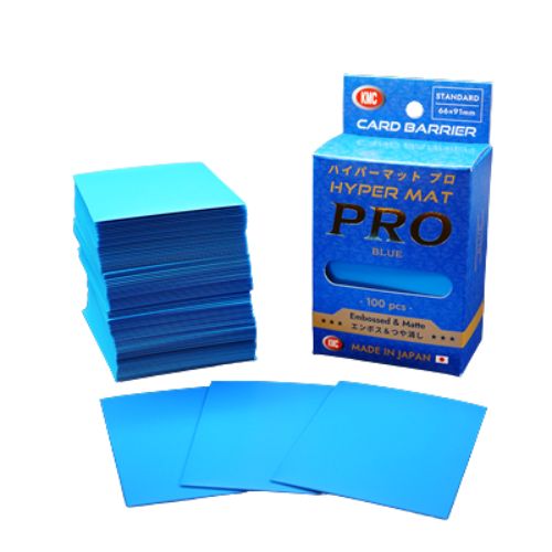 Standard Sleeves - Hyper MAT Pro Blue - 100 Sleeves - KMC