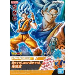 Entry Grade - Super Sayan God Son Goku - Dragon Ball Model Kit 1/144
