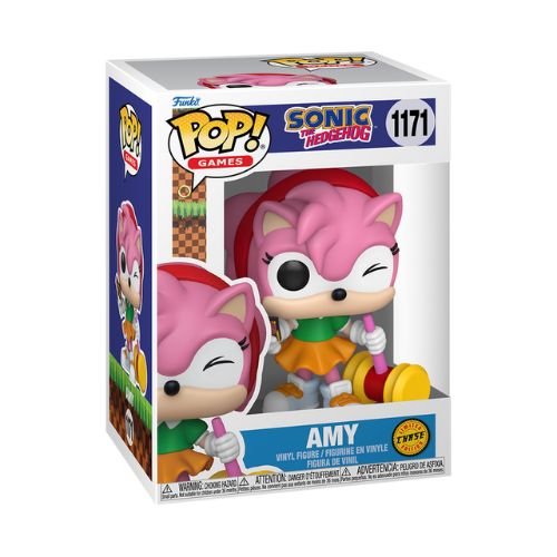 Funko POP! Games: Sonic The Hedgehog - Amy 1171 Chase Exclusive