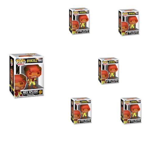 Funko POP! Television: Invincible - Rex Splode 1862 Chase Exclusive 5 + 1
