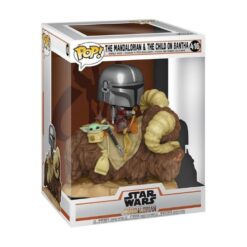 Funko POP! Deluxe: Star Wars - The Mandalorian & The Child on Bantha 416