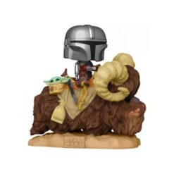 Funko POP! Deluxe: Star Wars - The Mandalorian & The Child on Bantha 416
