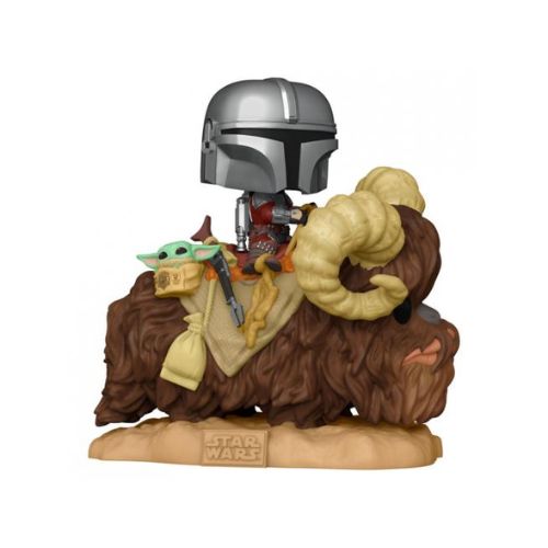 Funko POP! Deluxe: Star Wars - The Mandalorian & The Child on Bantha 416