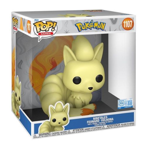 Funko POP! Game Jumbo: Pokémon - Ninetales 1107 Limited Edition EMEA