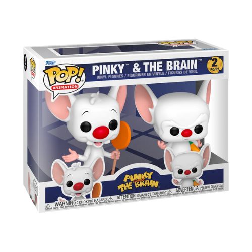 Funko POP! Animation: Pinky & The Brain - Pinky & The Brain 2-Pack