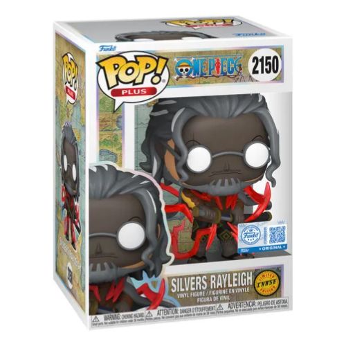 Funko POP! Plus: One Piece – Silvers Rayleigh 2150 Special Edition Chase Exclusive