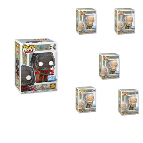 Funko POP! Plus: One Piece – Silvers Rayleigh 2150 Special Edition Chase Exclusive 5 + 1