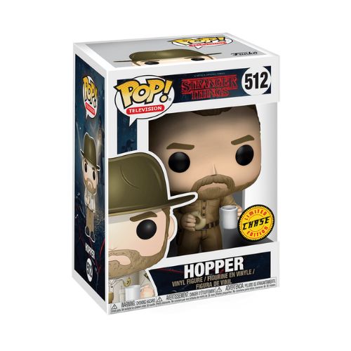Funko POP! Television: Stranger Things - Hopper 512 Chase Exclusive