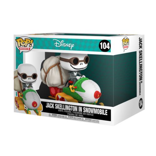 Funko POP! Rides: Disney - Jack Skellington in Snow Mobile 104