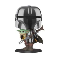 Funko POP! Jumbo: Star Wars - The Mandalorian with the Child 380