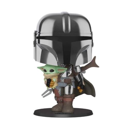 Funko POP! Jumbo: Star Wars - The Mandalorian with the Child 380
