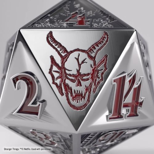 Premium Metal d20 Hellfire Club Stranger Things - Gamegenic