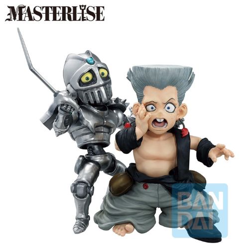 Jean Pierre Polnareffe & Silver Charriot Figure - Le Bizzarre Avventure di Jojo - Statua 8 cm