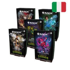 I Segreti di Strixhaven Commander Decks Display ITA Magic the Gathering (5 Mazzi)