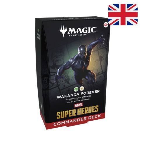 Wakand Forever Commander Deck Marvel Super Heroes ENG Magic the Gathering