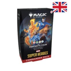 The Fantastic Four Commander Deck Marvel Super Heroes ENG Magic the Gathering