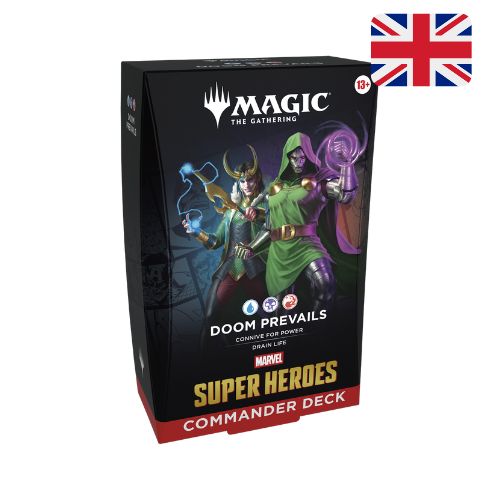 Doom Prevails Commander Deck Marvel Super Heroes ENG Magic the Gathering