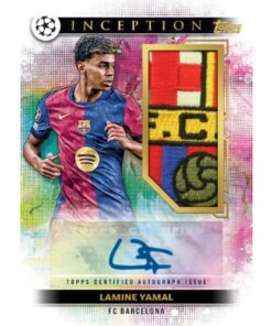 Hobby Box Inception UEFA Club Competitions 2024/25 - Topps®(1 Bustina da 7 Carte)