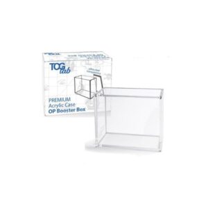 TcgLab Premium Case Protettivo per One Piece Booster Box Magnetico in Plexiglass